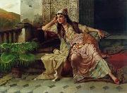 unknow artist Arab or Arabic people and life. Orientalism oil paintings 614 oil painting reproduction